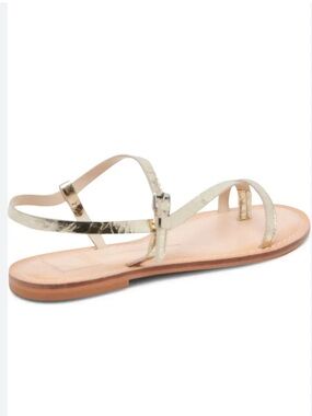 NEW Dolce Vita Wandre Flat Sandal in Gold
